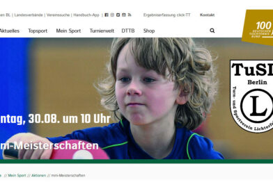 So., 30.08. – Auftakt der 44. mini-Meisterschaften